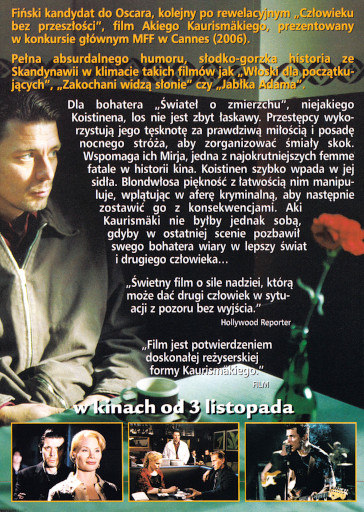 Tył ulotki filmu 'Światła O Zmierzchu'