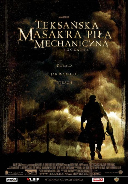 Polski plakat filmu 'Teksańska Masakra Piłą Mechaniczną: Początek'
