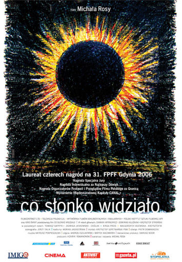 Polski plakat filmu 'Co Słonko Widziało'