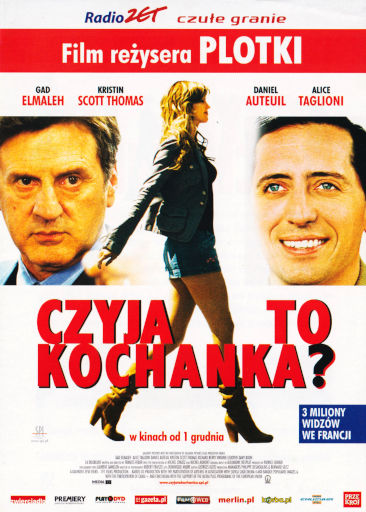 Przód ulotki filmu 'Czyja To Kochanka?'