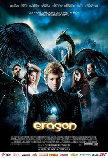 Polski plakat filmu 'Eragon'