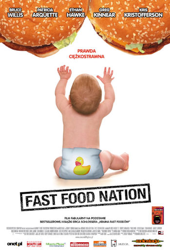 Polski plakat filmu 'Fast Food Nation'