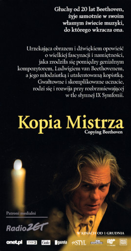 Tył ulotki filmu 'Kopia Mistrza'