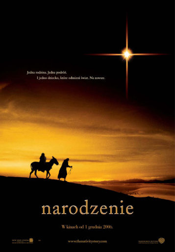 Polski plakat filmu 'Narodzenie'
