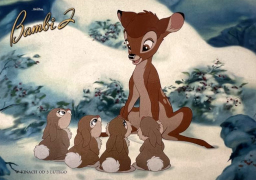 Przód ulotki filmu 'Bambi 2'