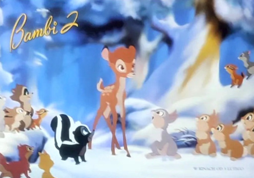 Przód ulotki filmu 'Bambi 2'