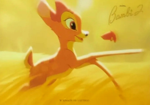Przód ulotki filmu 'Bambi 2'