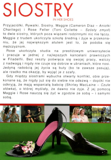 Tył ulotki filmu 'Siostry'