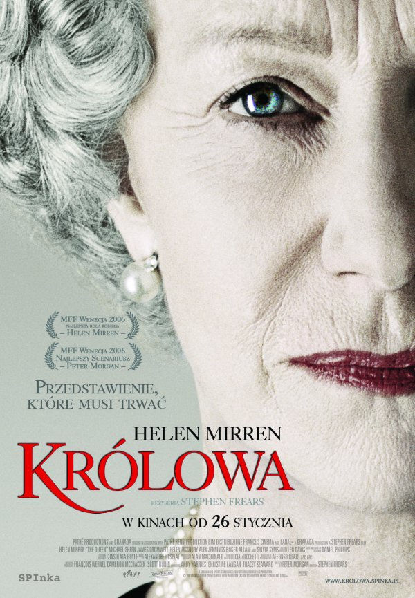 Polski plakat filmu 'Królowa'