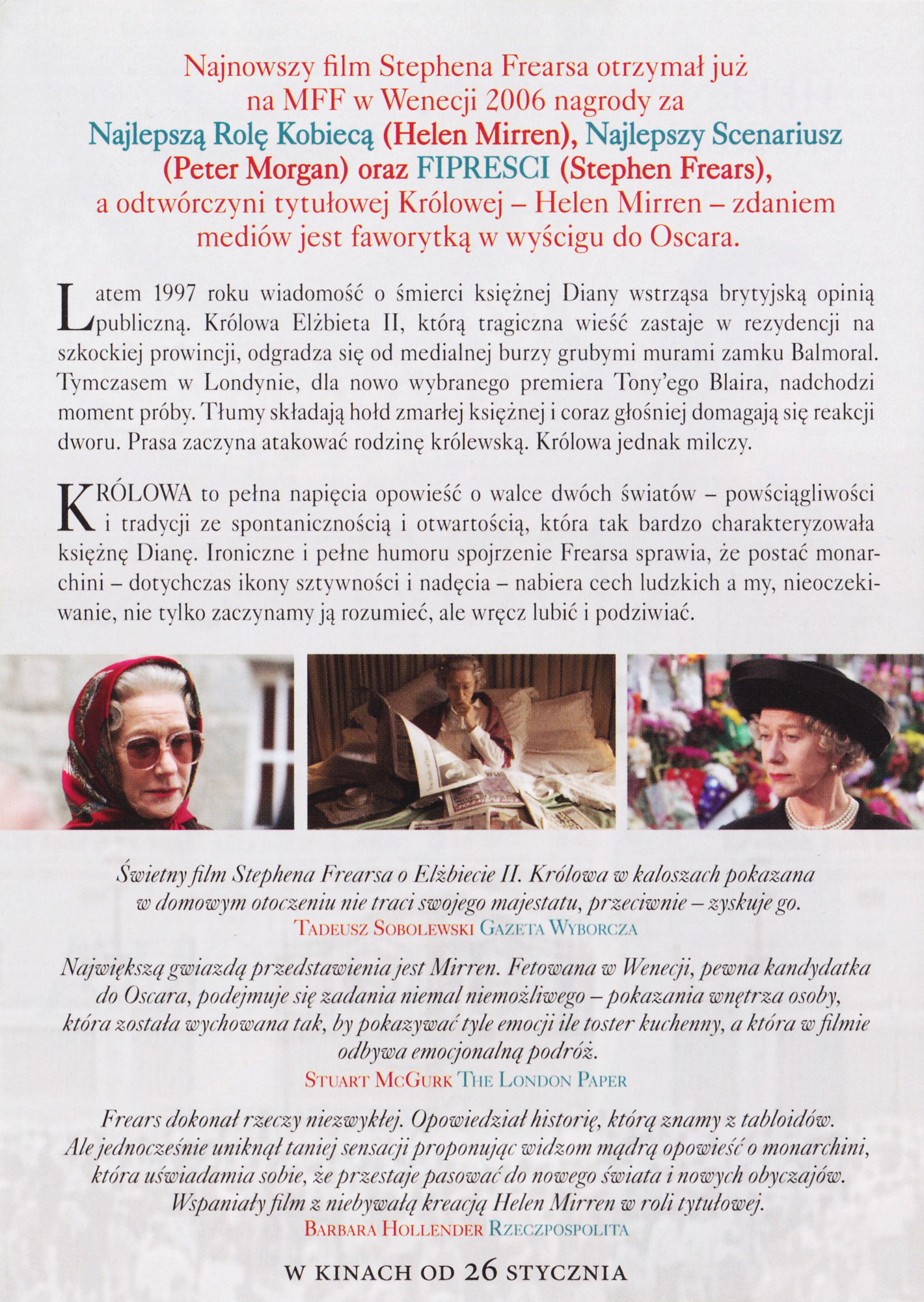 Ulotka filmu ''