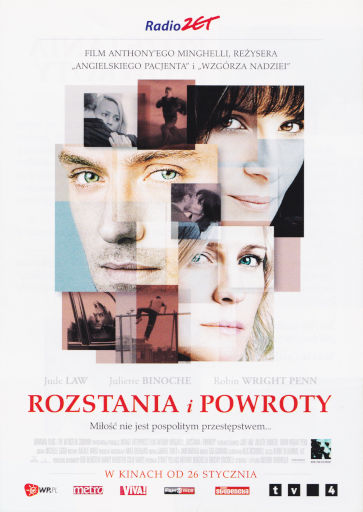 Przód ulotki filmu 'Rozstania i Powroty'