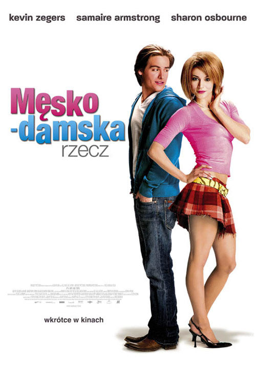 Polski plakat filmu 'Męsko-damska Rzecz'