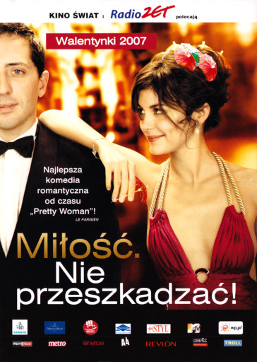 Przód ulotki filmu 'Miłość. Nie Przeszkadzać!'