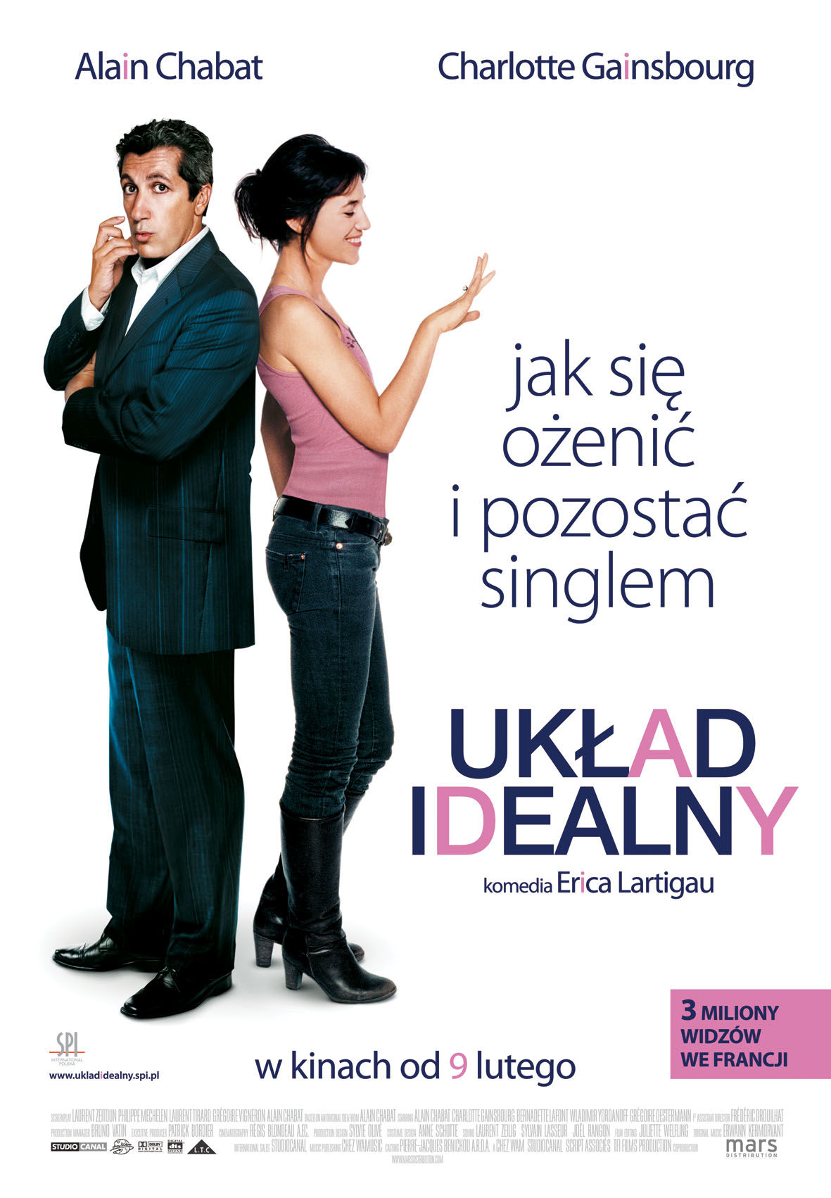 Polski plakat filmu 'Układ Idealny'