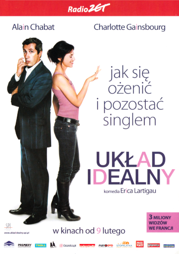Przód ulotki filmu 'Układ Idealny'