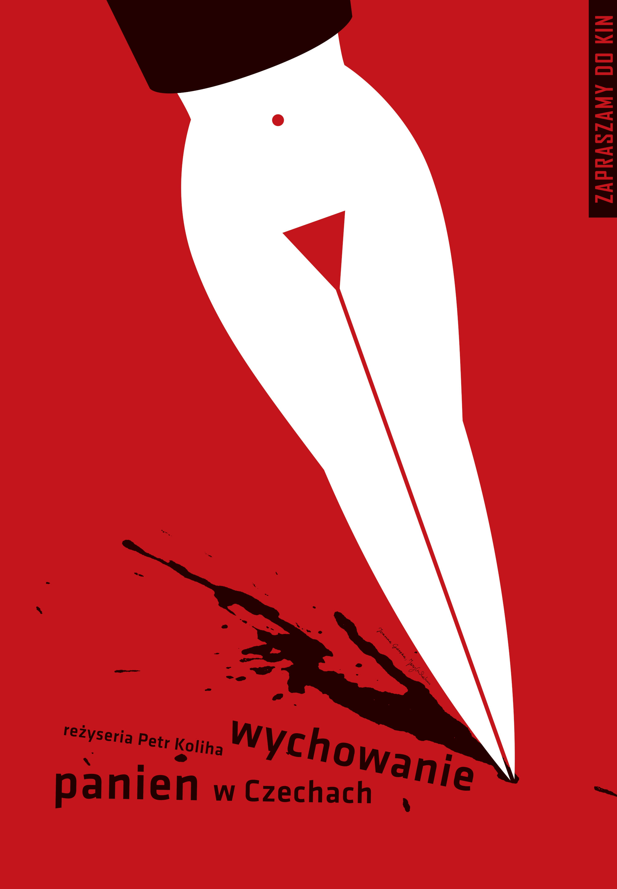 Polski plakat filmu 'Wychowanie Panien W Czechach'