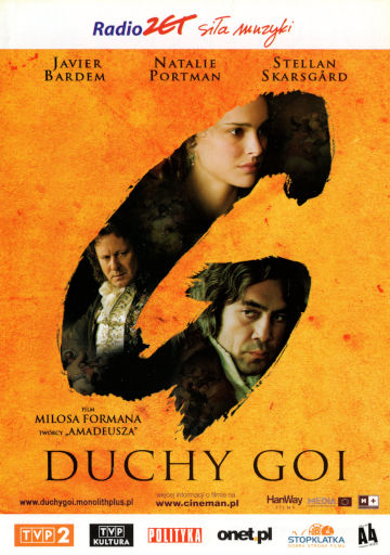 Przód ulotki filmu 'Duchy Goi'