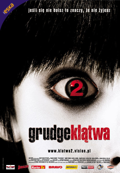 Polski plakat filmu 'Grudge - Klątwa 2'