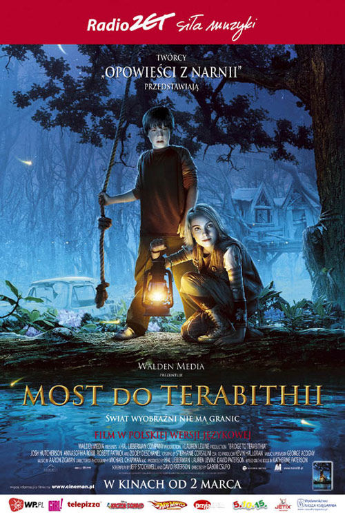 Polski plakat filmu 'Most Do Terabithii'