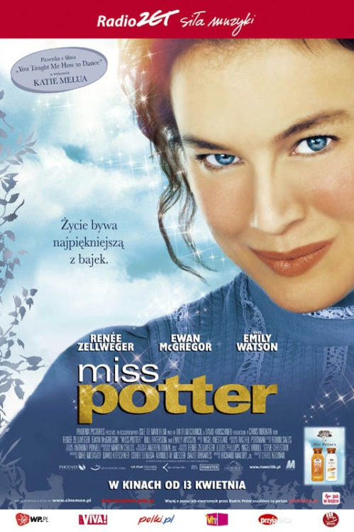 Polski plakat filmu 'Miss Potter'