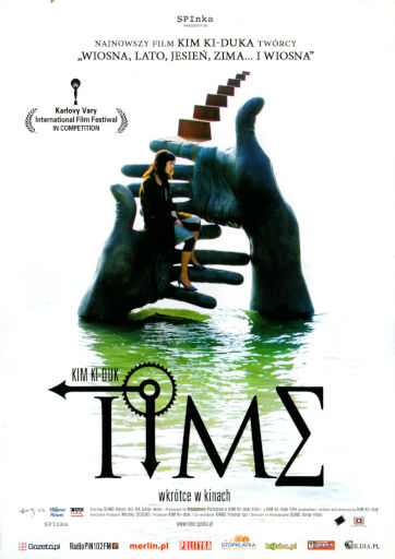 Przód ulotki filmu 'Time'