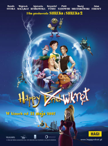 Polski plakat filmu 'Happy Wkręt'