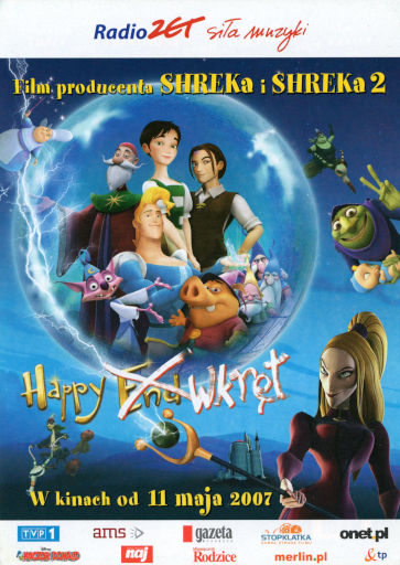 Przód ulotki filmu 'Happy Wkręt'