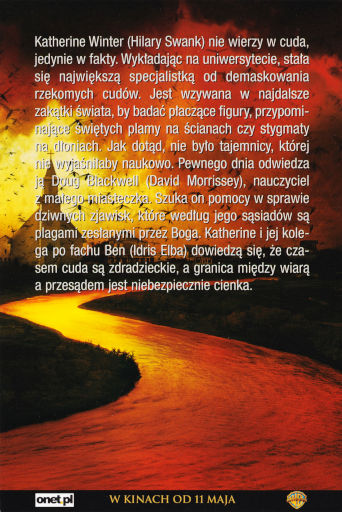 Tył ulotki filmu 'Plaga'