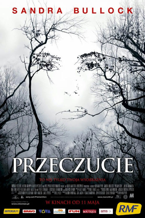 Polski plakat filmu 'Przeczucie'