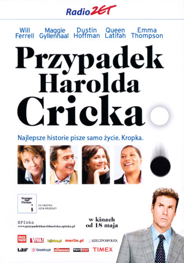 Przód ulotki filmu 'Przypadek Harolda Cricka'