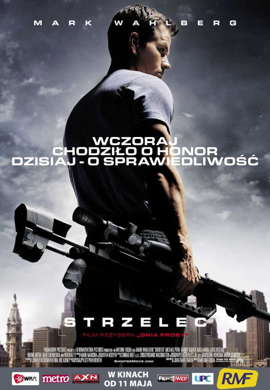 Polski plakat filmu 'Strzelec'