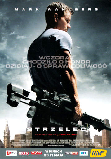 Przód ulotki filmu 'Strzelec'