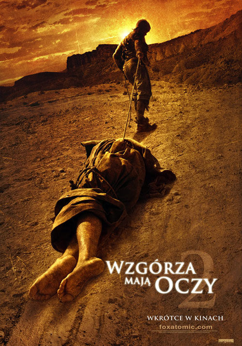 Polski plakat filmu 'Wzgórza Mają Oczy 2'