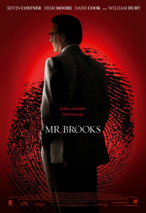 Polski plakat filmu 'Mr. Brooks'