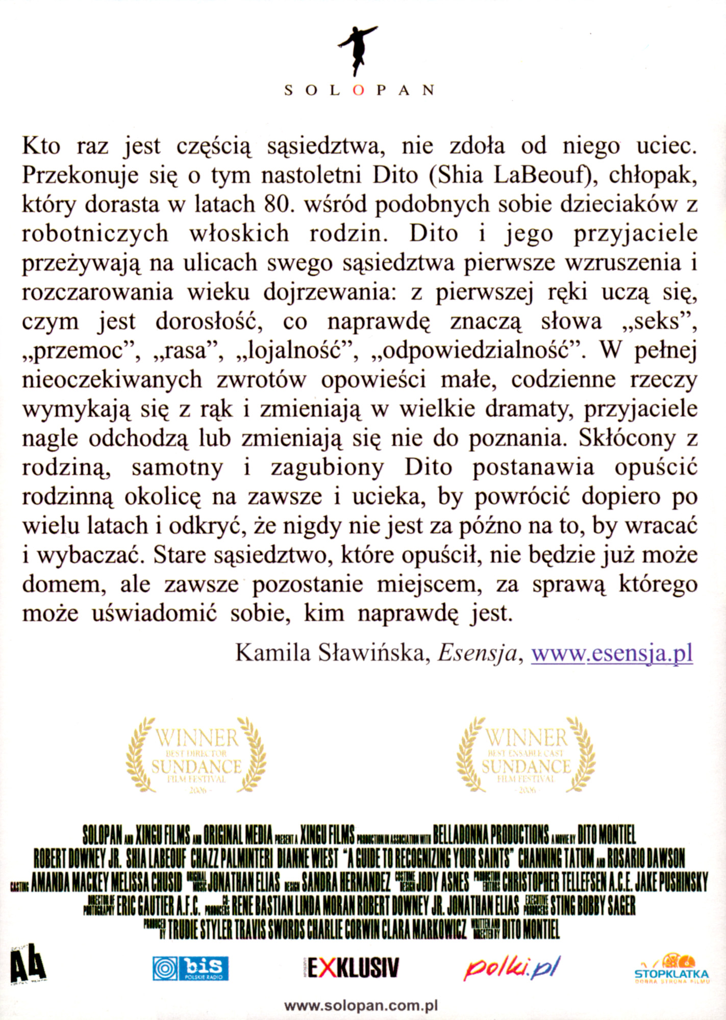 Ulotka filmu ''