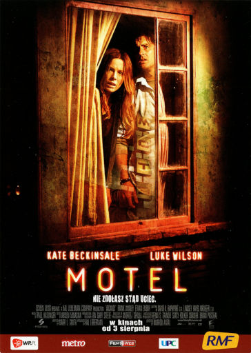 Przód ulotki filmu 'Motel'