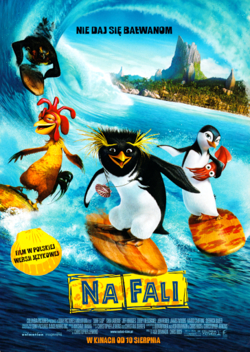 Przód ulotki filmu 'Na Fali'