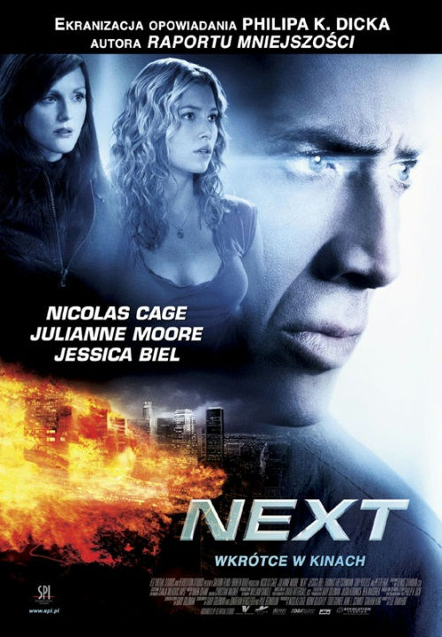 Polski plakat filmu 'Next'