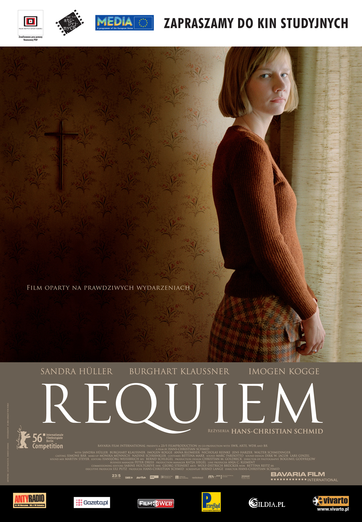 Polski plakat filmu 'Requiem'