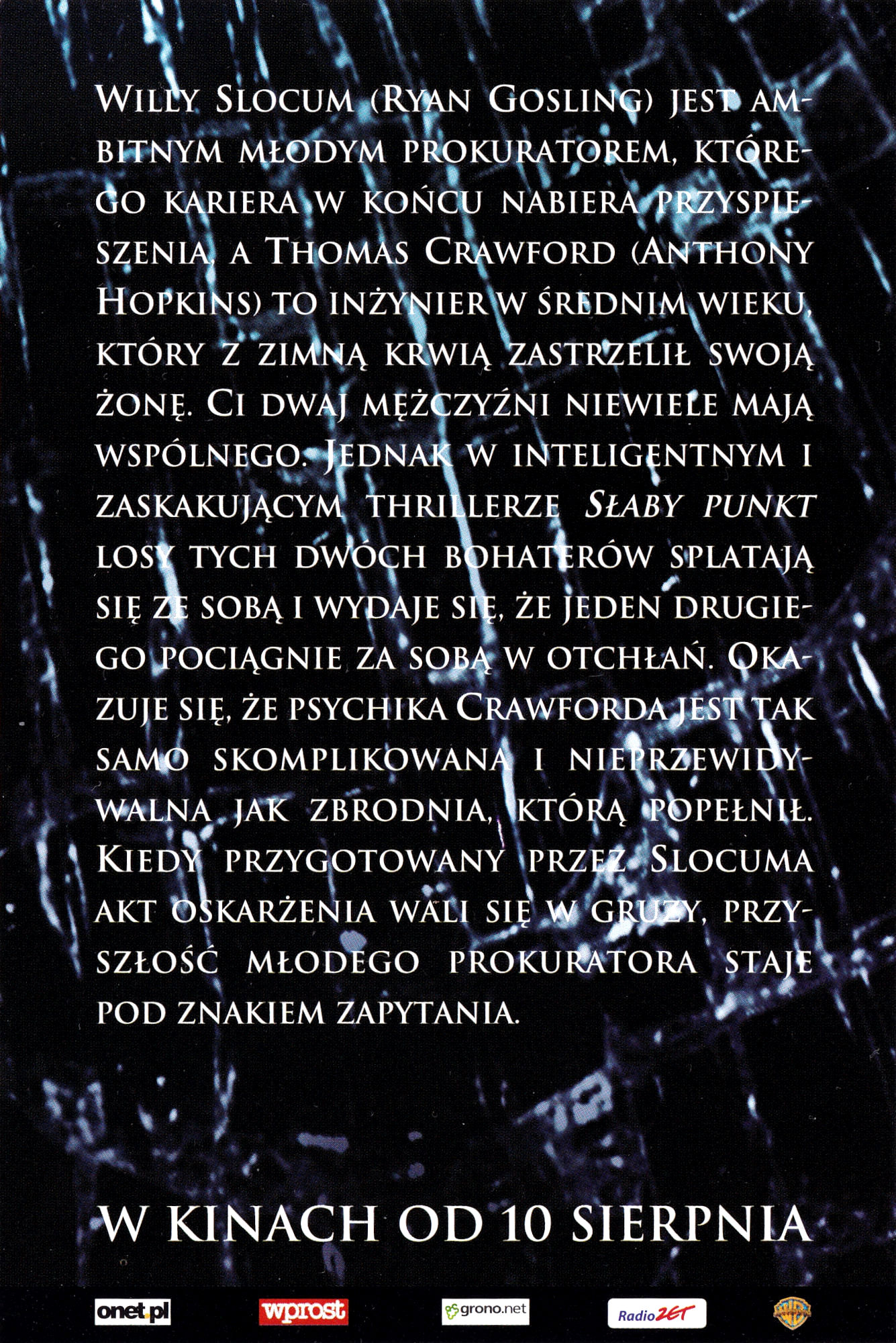 Ulotka filmu ''