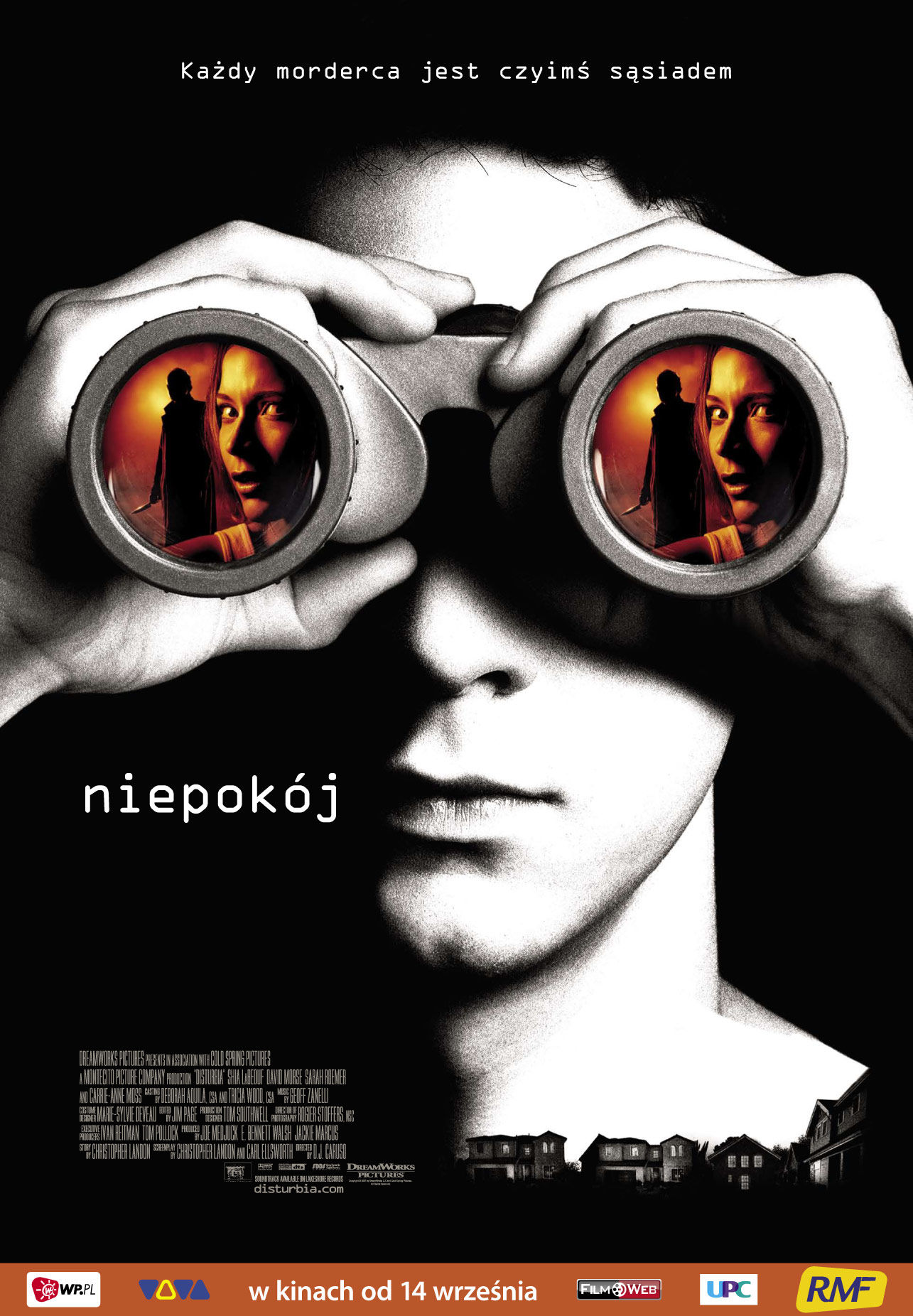 Polski plakat filmu 'Niepokój'