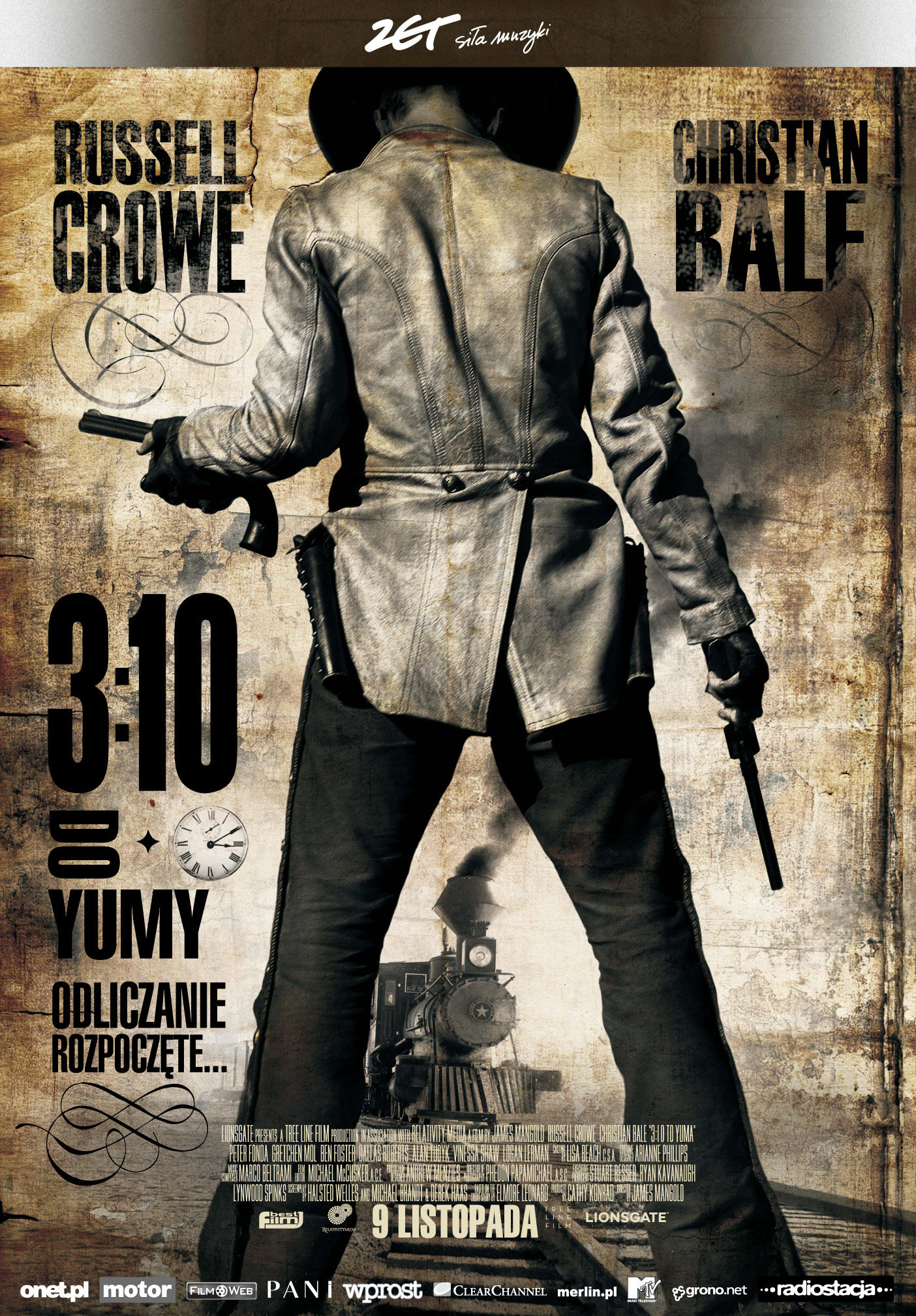 Polski plakat filmu '3:10 Do Yumy'