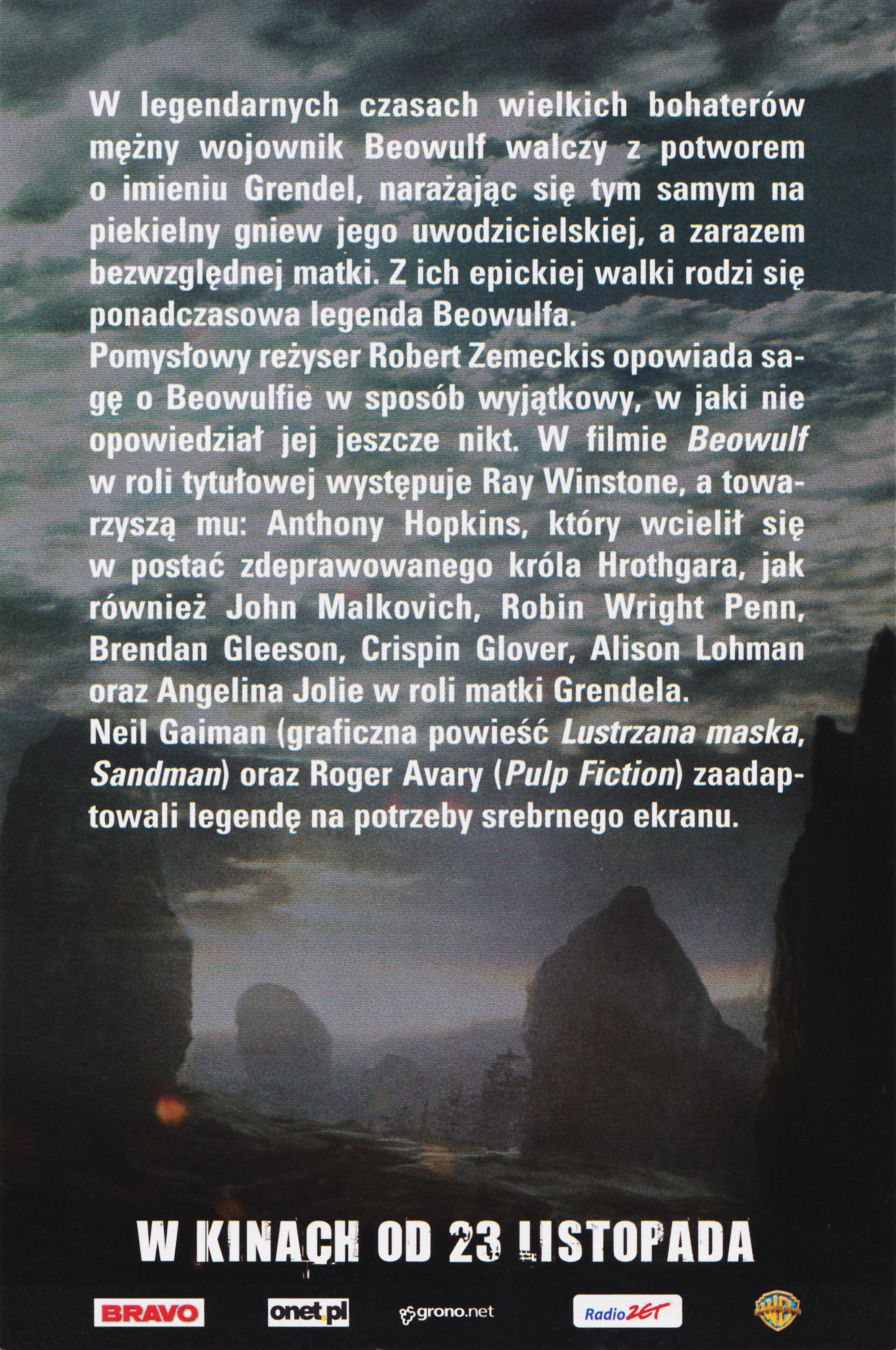 Ulotka filmu ''