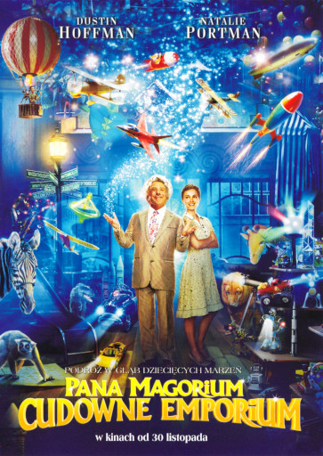 Przód ulotki filmu 'Pana Magorium Cudowne Emporium'