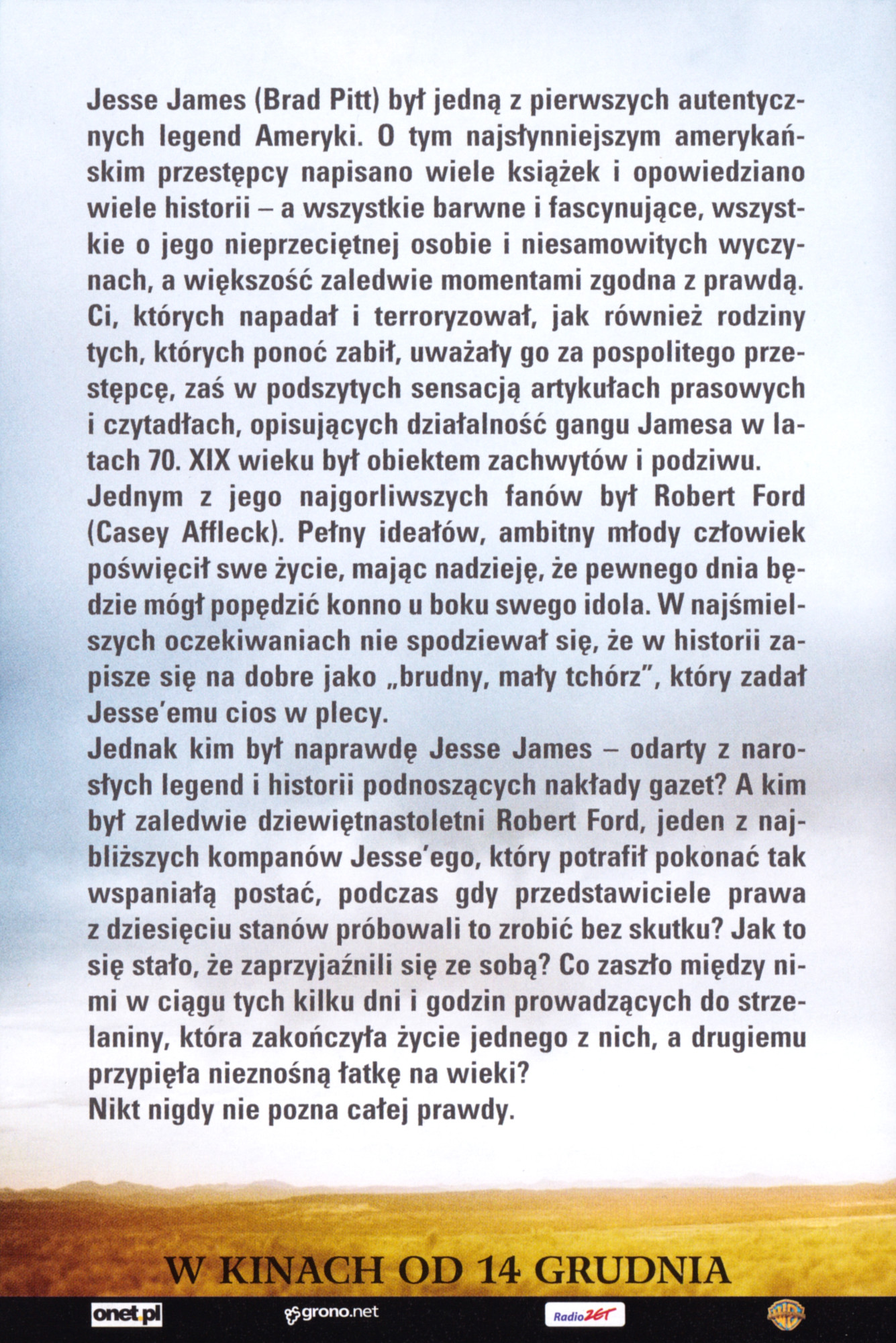 Ulotka filmu ''