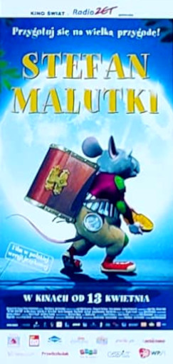 Przód ulotki filmu 'Stefan Malutki'