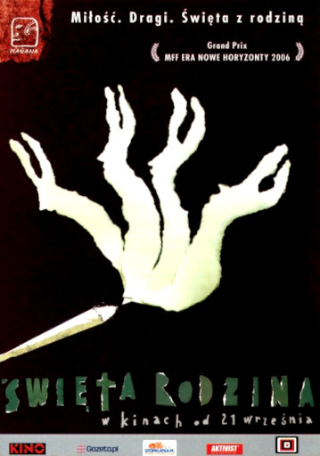 Przód ulotki filmu 'Święta Rodzina'