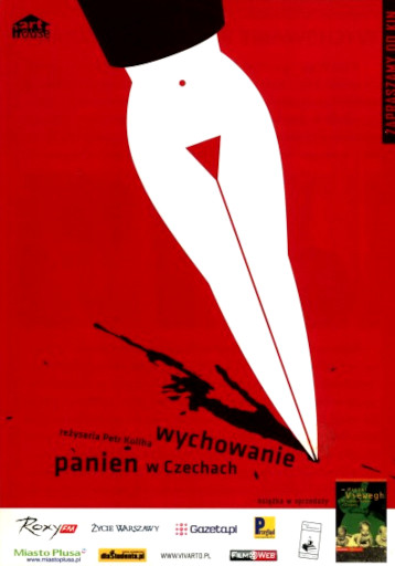 Przód ulotki filmu 'Wychowanie Panien W Czechach'
