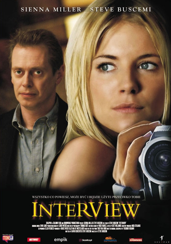 Polski plakat filmu 'Interview'