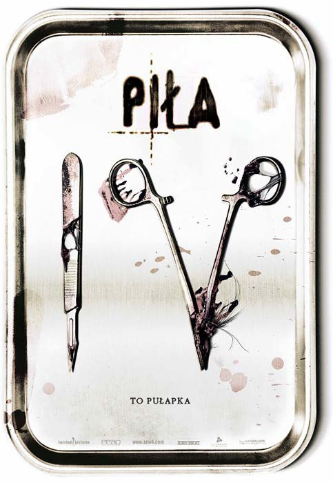 Polski plakat filmu 'Piła IV'